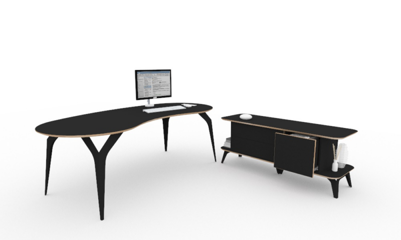 Office Shell Desk Shell Executive Desk – Diamond Office