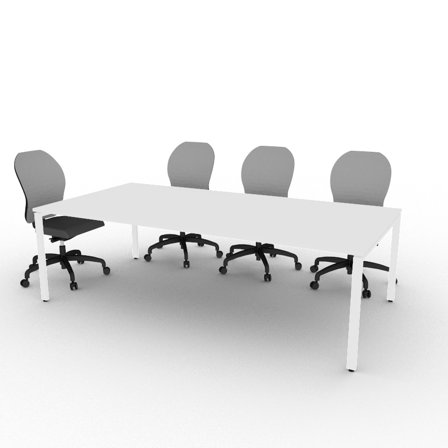 Meeting-Table-2400-x-1200-White-Top-with-White-Steel