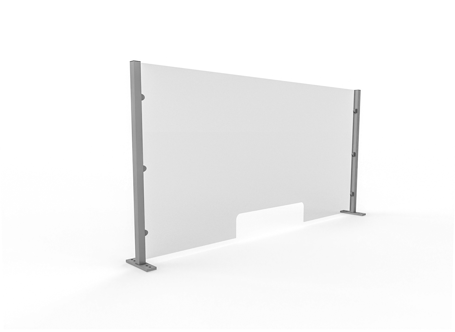 Perspex Shields Desk or Counter Top Screens Diamond Office